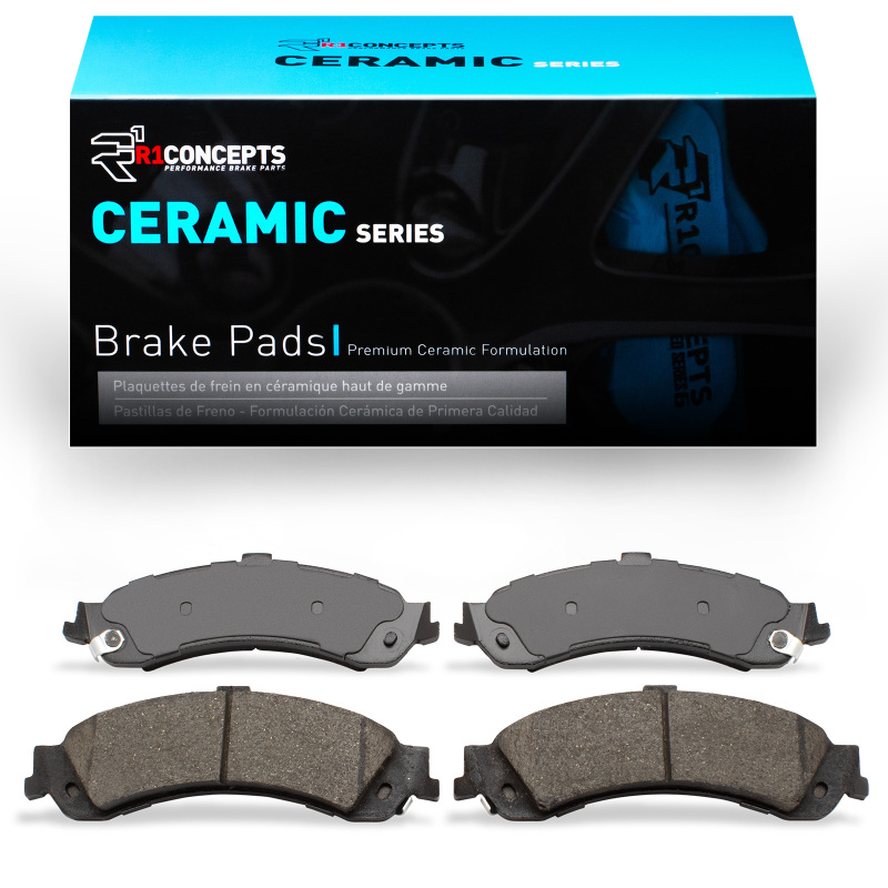 Cadillac Escalade Brake Pads - Rear - R1 Concepts - Ceramic - `00-`06